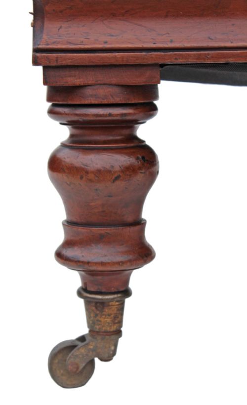 fig 3. Regency walnut scroll arm sofa chaise longue