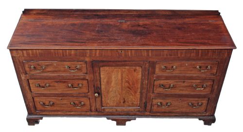 fig 2. Georgian mahogany Lancashire mule chest sideboard