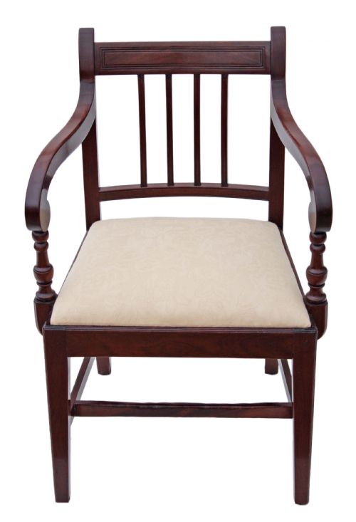 fig 3. Set of 8 Georgian mahogany dining chairs