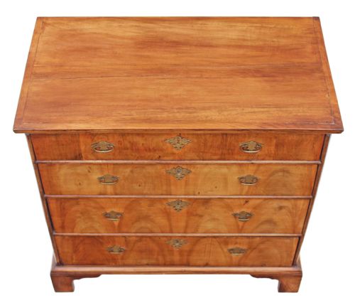 fig 2. Georgian walnut chest of drawers