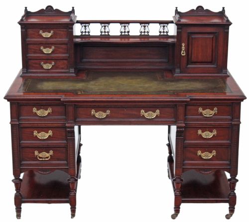 Victorian Mahogany Dickens Desk