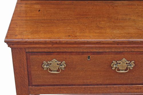 fig 2. Georgian crossbanded oak dresser sideboard