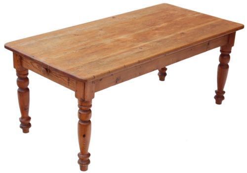 Scrub Top Pine Kitchen Dining Table