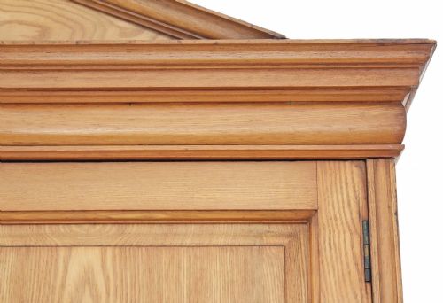 fig 3. Gothic Victorian ash wardrobe armoire