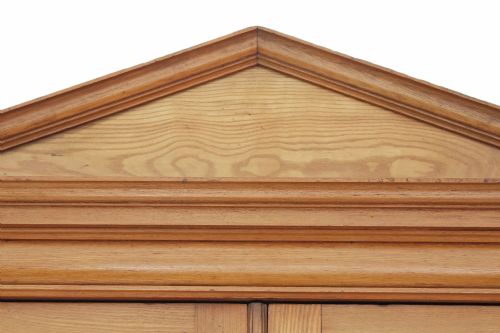 fig 4. Gothic Victorian ash wardrobe armoire