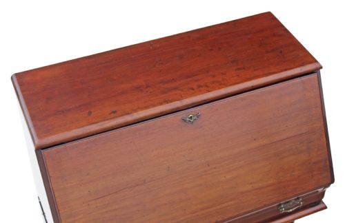 fig 1. Mahogany Globe Wernicke bureau bookcase desk