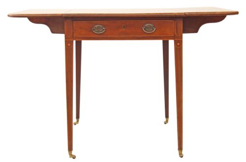 fig 1. Georgian mahogany Pembroke supper side table
