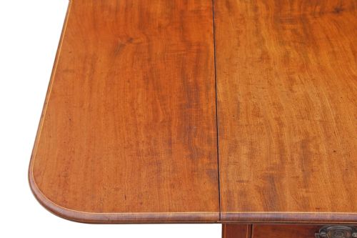 fig 2. Georgian mahogany Pembroke supper side table