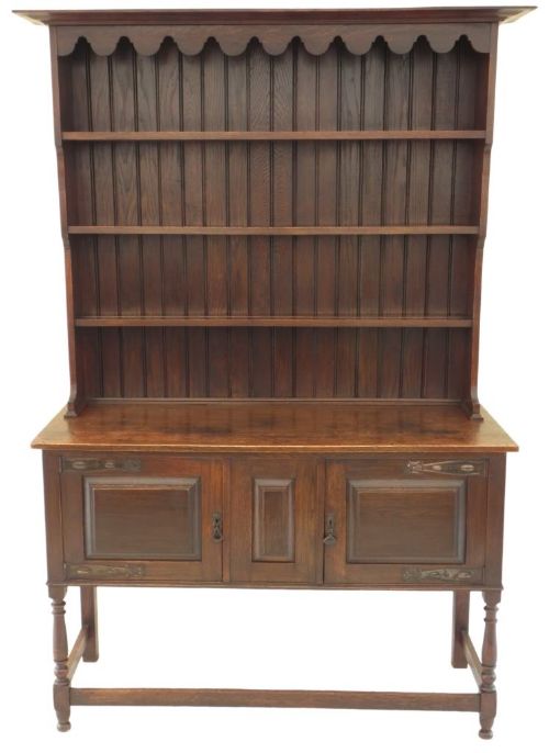 Arts and Crafts Oak Dresser Sideboard