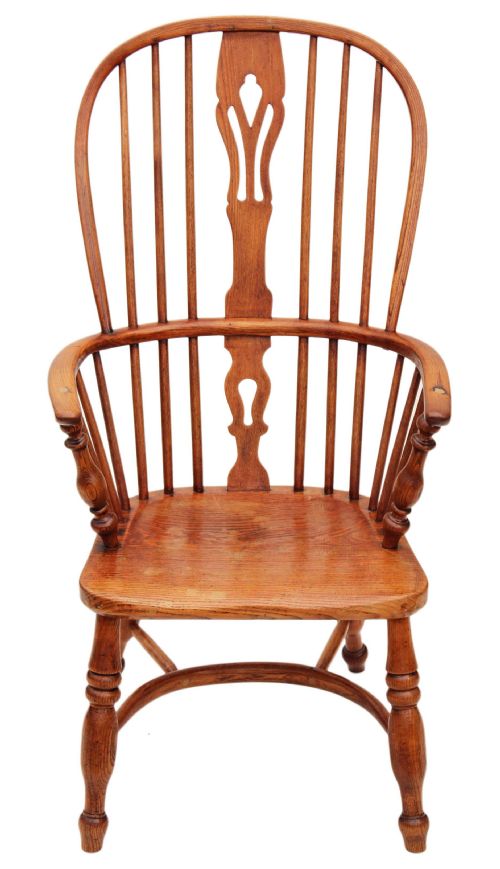 Windsor Ash Elm Armchair Carver
