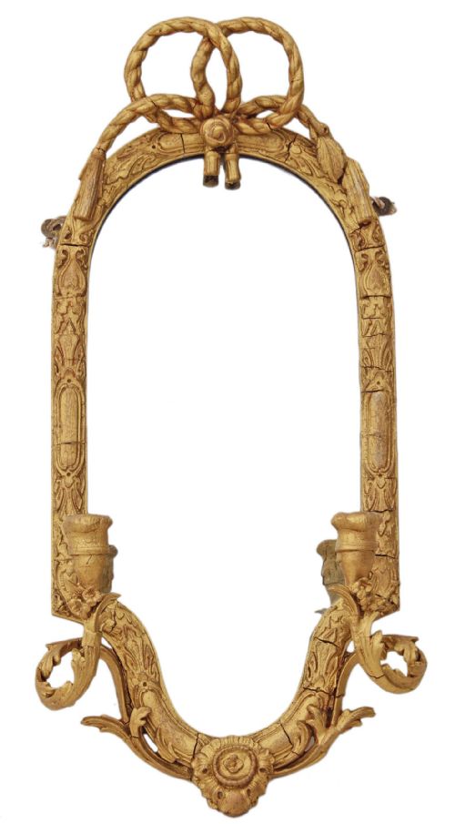 Girandole Wall Mirror Overmantle