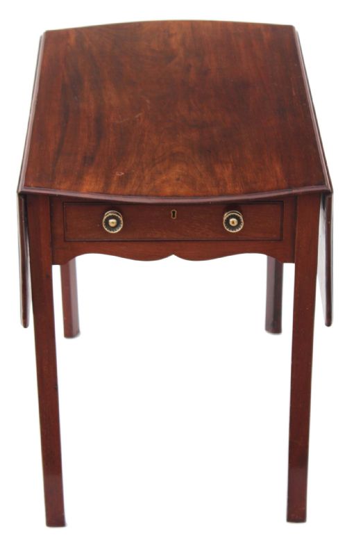 fig 1. Georgian mahogany butterfly pembroke table