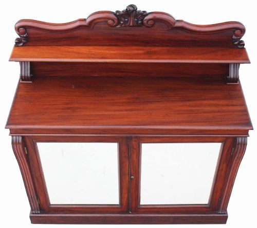 fig 1. Regency mahogany chiffonier sideboard