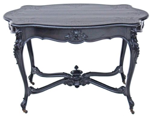 Victorian Serpentine Side Table