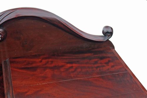 fig 3. Victorian flame mahogany sideboard chiffonier