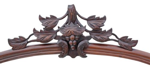 fig 1. Victorian burr walnut credenza chiffonier sideboard