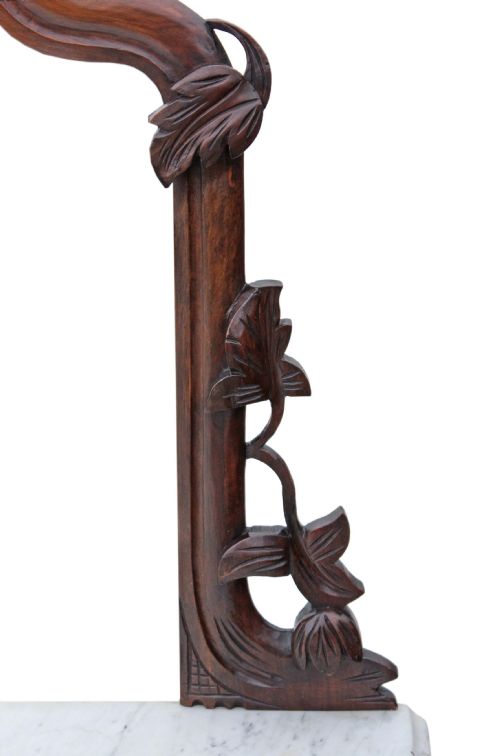 fig 2. Victorian burr walnut credenza chiffonier sideboard