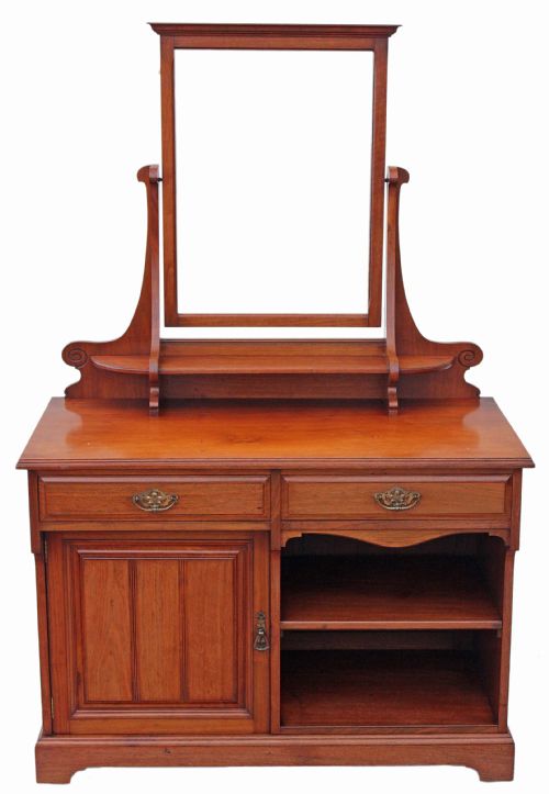 Victorian Walnut Dressing Table