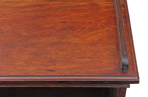 fig 2. Victorian mahogany open bookcase