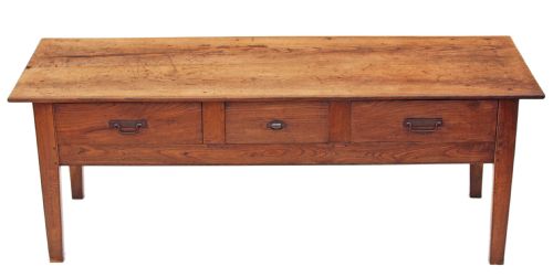 Georgian Elm Serving Table Dresser Sideboard