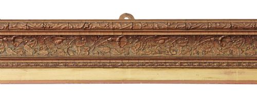 fig 2. Victorian gilt framed wall overmantle mirror