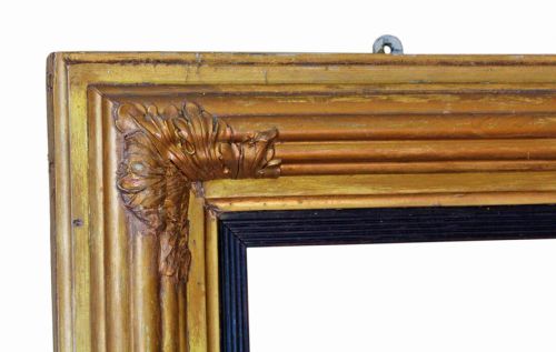 fig 1. Regency gilt overmantle wall mirror