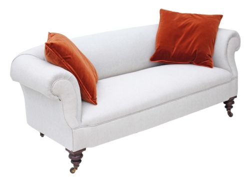 fig 2. Victorian mahogany chesterfield sofa settee