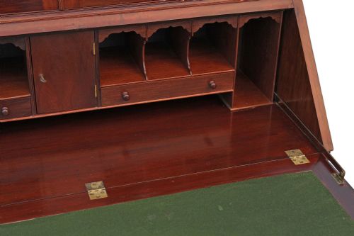 fig 2. Mahogany bureau bookcase desk writing table