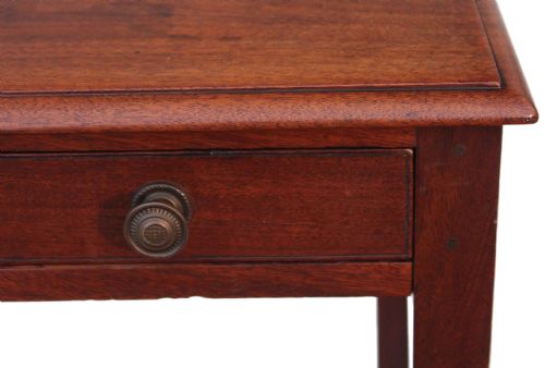 fig 2. Georgian mahogany side writing occasional table