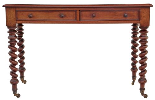 Victorian Mahogany Side Writing Table