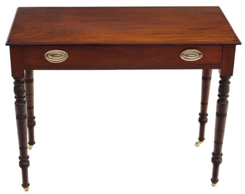 Victorian Walnut Side Writing Table Desk