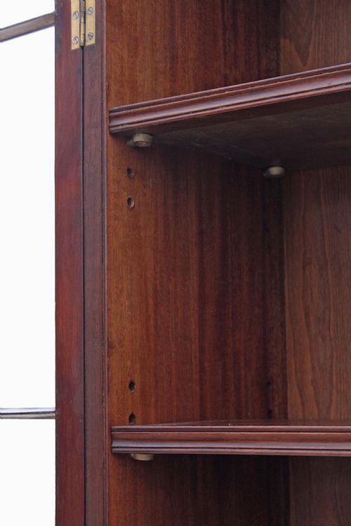 fig 2. Mahogany astral glazed bookcase display cabinet