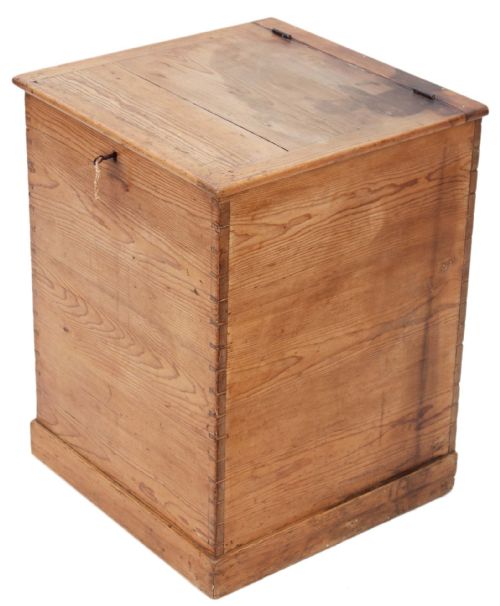 Georgian Pine Coffer Blanket Box Chest