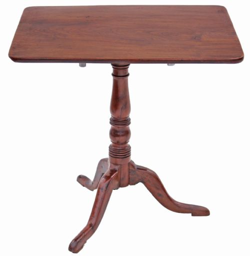 fig 1. Georgian elm tilt top supper table