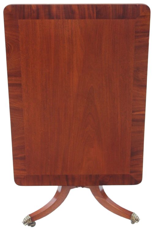 Victorian Crossbanded Tilt Top Loo Table