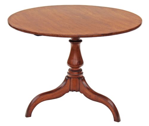 fig 1. Georgian oak tilt top supper table