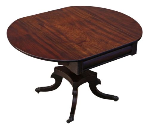 fig 2. Georgian mahogany pedestal Pembroke table