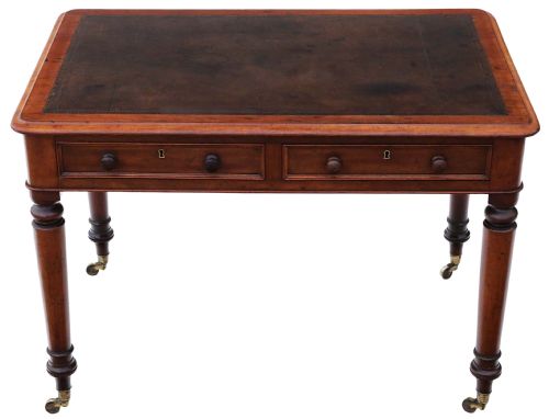 Regency Mahogany Writing Table Desk