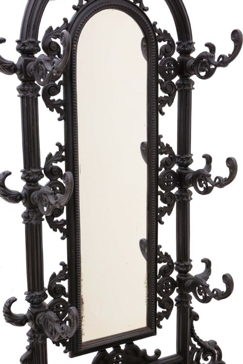 fig 1. French cast iron hall, coat, hat, stick, umbrella stand