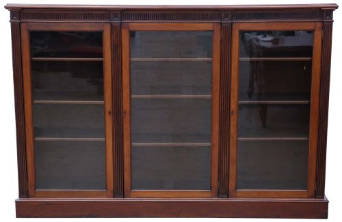 Victorian Mahogany Bookcase Shelves