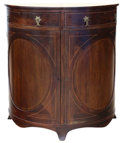 Edwardian Mahogany Sideboard Chiffonier Cupboard Console Table