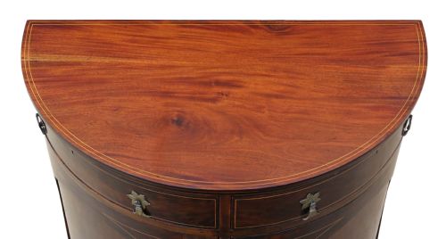 fig 1. Edwardian mahogany sideboard chiffonier cupboard console table
