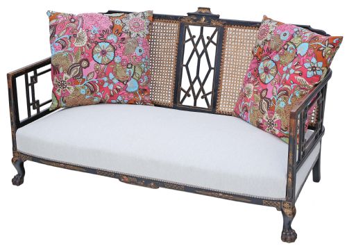 Chinoiserie Sofa Settee Chaise Longue Bergere
