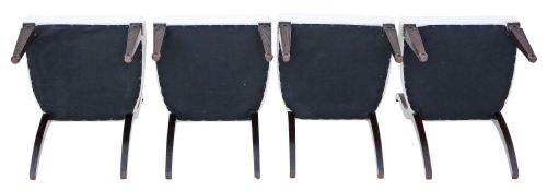 fig 2. Regency set of 4 mahogany dining chairs