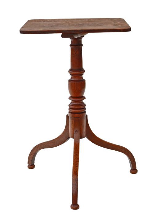 fig 1. Georgian oak side wine table occasional