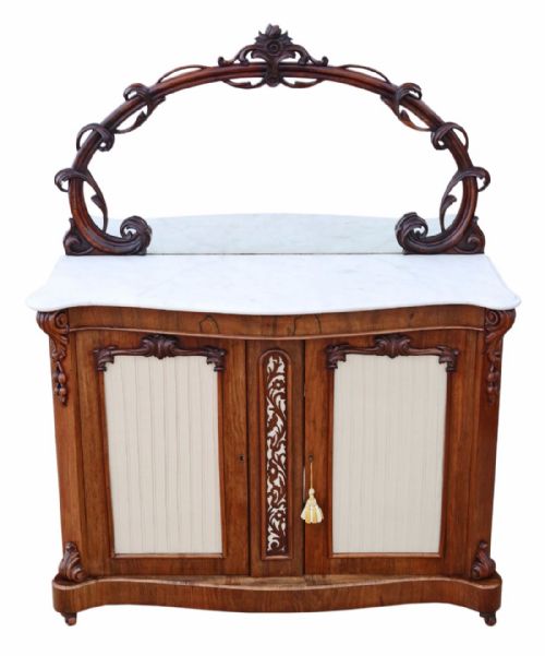 Victorian Rosewood Credenza Sideboard Chiffonier