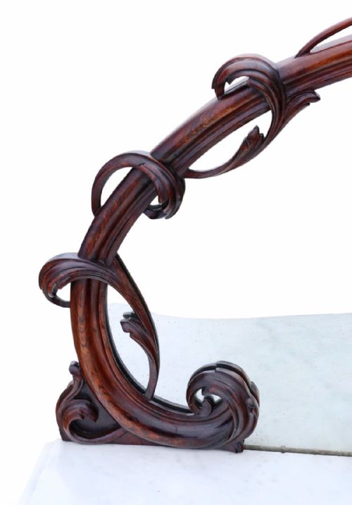 fig 1. Victorian rosewood credenza sideboard chiffonier