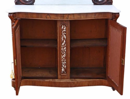 fig 2. Victorian rosewood credenza sideboard chiffonier