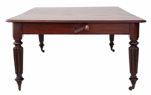 fig 2. Victorian Cuban mahogany windout extending dining table
