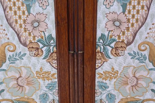 fig 1. Victorian oak dressing screen room divider